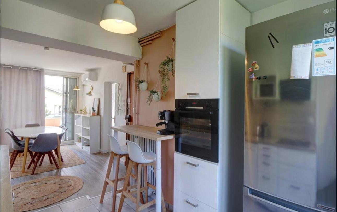 Le Smile - 3 Bedrooms - 8Pers - Parking - Centre Gare Montpellier Esterno foto