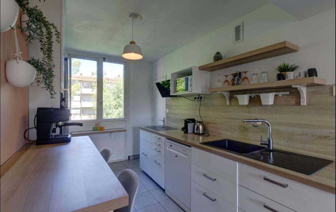 Le Smile - 3 Bedrooms - 8Pers - Parking - Centre Gare Montpellier Esterno foto